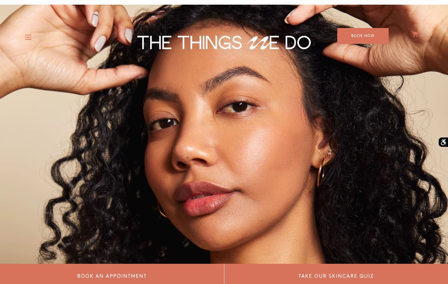 The Things We Do — website preview